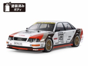 タミヤ 1/10 電動RCカー組立キット 1991 アウディ V8 ツーリング (TT-02シャーシ)【58682】ラジコン  返品種別B