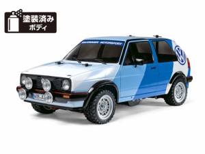 タミヤ 1/10 電動RCカー No.714 フォルクスワーゲン ゴルフII GTI 16V ラリー (MF-01Xシャーシ)【58714】ラジコン  返品種別B