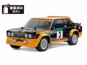 タミヤ 1/10 電動RCカー組立キット フィアット131 アバルト ラリー OLIO FIAT （MF-01Xシャーシ）（塗装済みボディ）【58723】ラジコン  