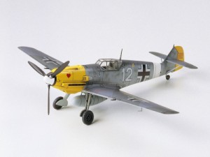 タミヤ 1/72 ウォーバードコレクション メッサーシュミット Bf109 E-4/7 TROP 【60755】  返品種別B