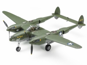 タミヤ 1/48 ロッキード P-38F/G ライトニング【61120】プラモデル  返品種別B