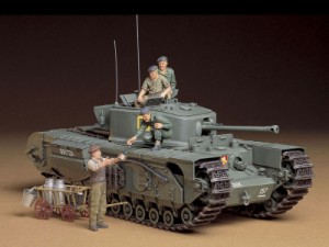 タミヤ 1/35 イギリス歩兵戦車 チャーチルMk.VII 【35210】プラモデル  返品種別B
