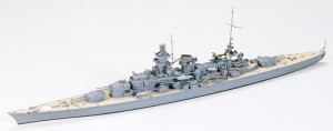 タミヤ 1/700 ウォーターライン ドイツ巡洋戦艦 シャルンホルスト 【77518】  返品種別B