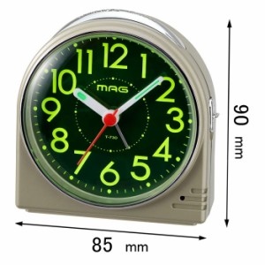 ノア精密 目覚まし時計NOA　MAG 目覚まし時計 蛍（ホタル） T-730 CGM-Z[T730CGMZ] 返品種別A