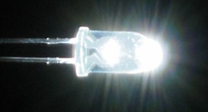 ELEKIT 超高輝度LED (白色・5mm)【LK-5WH】  返品種別B