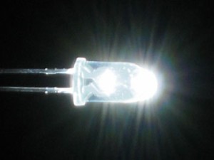 ELEKIT 超高輝度LED（白色・3mm)【LK-3WH】  返品種別B