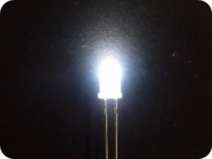 ELEKIT 高輝度LED (白色・5mm)【AP-L03】  返品種別B