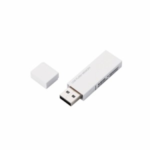 エレコム MF-MSU2B16GWH USB2.0対応 フラッシュメモリ 16GB（ホワイト）セキュリティ機能搭載[MFMSU2B16GWH] 返品種別A