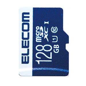 エレコム MF-MS128GU11R microSDXCメモリーカード 128GB Class10 UHS-I[MFMS128GU11R] 返品種別A