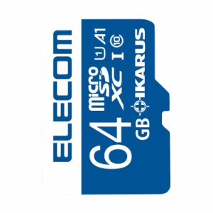 エレコム MF-MS064GU11IKA MicroSDXCカート/IKARUS付/UHS-I U1 64GB[MFMS064GU11IKA] 返品種別A