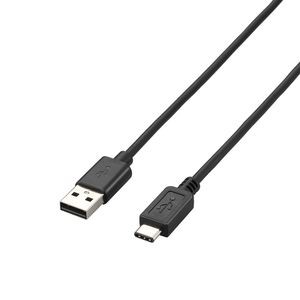 エレコム U2C-AC15BK USB2.0ケーブル A-C 1.5m 3A（ブラック）[U2CAC15BK] 返品種別A