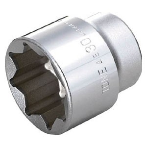 TONE 4E-17 ソケット（8角）17mm 差込角12.7mm[400E17] 返品種別B