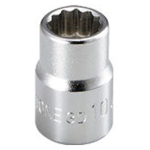 TONE 3D-12 ソケット（12角）12mm 差込角9.5mm[3D12] 返品種別B