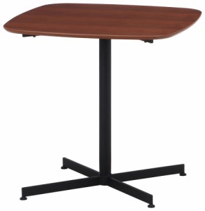 不二貿易 98932 カフェテーブル レグナ 75×75cm (ブラウン)JC-7575[98932フジボウエキ] 返品種別A