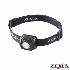 ゼクサス ZX-R30 充電式LEDヘッドライト 400ルーメン(ブラック)ZEXUS[ZXR30ゼクサス] 返品種別A