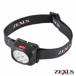 ゼクサス ZX-199 LEDヘッドライト 620ルーメン(ブラック)ZEXUS ハイブリッドモデル[ZX199ZEXUS] 返品種別A