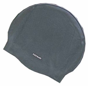 フットマーク 101117-09 水泳帽　スクールシリコン（クロ・サイズ：フリー）FOOTMARK[10111709] 返品種別A