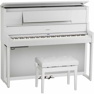 ローランド LX-9-PWS 電子ピアノ（白塗鏡面艶出し塗装仕上げ ）【高低自在椅子＆楽譜集付き】Roland LX Series[LX9PWS] 返品種別A