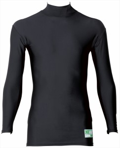 ザナックス パワーアンダーシャツ ジュニア用長袖ハイネック（ブラック・サイズ：150） BUS-721J 90 150返品種別A