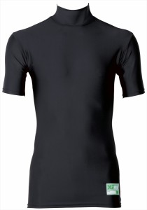 ザナックス BUS-821 90 S パワーアンダーシャツ 半袖ハイネック（ブラック・サイズ：S）xanax トラストシリーズ[BUS82190S] 返品種別A