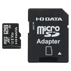 I/Oデータ MSDU13-128G microSDXCカード 128GB Class10 UHS-I[MSDU13128G] 返品種別A