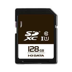 I/Oデータ SDU1-128GR SDXCメモリカード 128GB Class10 UHS-I[SDU1128GR] 返品種別A
