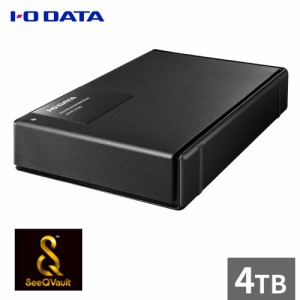 I/Oデータ AVHD-UTSQ4 SeeQVault・USB 3.2 Gen 1（USB 3.0）対応 録画用ハードディスク 4.0TB[AVHDUTSQ4] 返品種別A