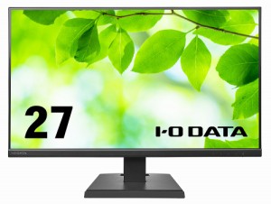 I/Oデータ LCD-A271DB 27型 ワイド液晶ディスプレイ(フルHD/TFT/ADS/非光沢/5ms/HDMI/アナログRGB/スピーカー搭載/フリッカーレス/ブルー