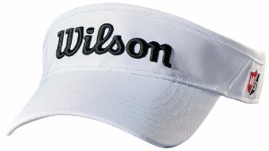 ウイルソン WSV-2335-WH-F バイザー(ホワイト・サイズ：フリー)Wilson[WSV2335WHF] 返品種別A
