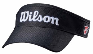 ウイルソン WSV-2335-BK-F バイザー(ブラック・サイズ：フリー)Wilson[WSV2335BKF] 返品種別A