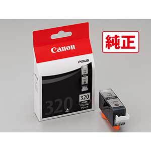 キヤノン BCI-320PGBK ［純正］ インクタンク（ブラック）[2926B001]Canon[BCI320PGBK] 返品種別A