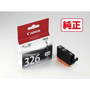 キヤノン BCI-326BK ［純正］ インクタンク（ブラック）Canon[BCI326BK] 返品種別A