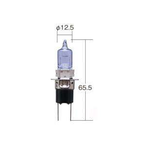 小糸製作所 P0753W ホワイトビームVer.3　4000K　2個入り　H3c　車検対応　ハロゲンバルブKoito[P0753W] 返品種別A