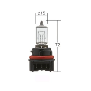 小糸製作所 0150 ノーマルバルブ　二輪車前照灯用　12V35/30W　クリアー　1個入り　P23t　ライトKoito[0150] 返品種別A