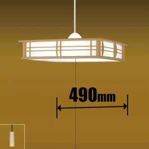 タキズミ RV08186EW 6畳〜8畳用 LED和風ペンダント【コード吊】TAKIZUMI[RV08186EW] 返品種別A