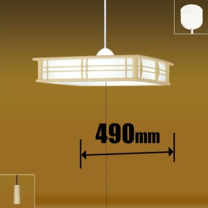 タキズミ RVR08187EW 6畳〜8畳用 LED和風ペンダント【コード吊】TAKIZUMI[RVR08187EW] 返品種別A