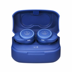 オーディオテクニカ ATH-CK1TW-BL 完全ワイヤレス　Bluetoothイヤホン(ブルー)audio-technica[ATHCK1TWBL] 返品種別A