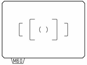 ペンタックス MF-60(K-7ヒヨウジユンマツト フォーカシングスクリーン「MF-60」（ケース付）[MF60K7ヒヨウジユンマツト] 返品種別A