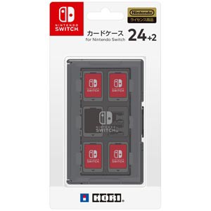 【Switch】カードケース24+2 for Nintendo Switch ブラックニンテンドー スイッチ 返品種別B