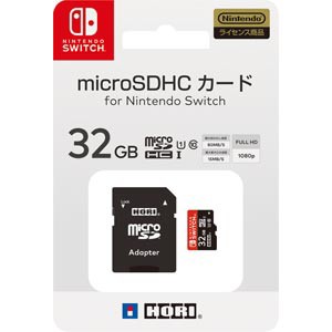 【Switch】マイクロSDカード 32GB for Nintendo Switchニンテンドー スイッチ 返品種別B