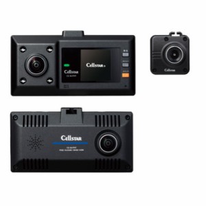 セルスター CS-361FHT 360°+リアカメラ　3カメラ 録画 ディスプレイ搭載ドライブレコーダーCellstar[CS361FHT] 返品種別A