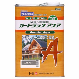 和信ペイント #952241(ワシン) ガードラック アクア 3.5kg(グレー)Washin Paint[952241ワシン] 返品種別B