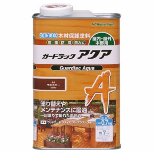 和信ペイント #911484(ワシン) ガードラック アクア 0.7kg(マホガニー)Washin Paint[911484ワシン] 返品種別B