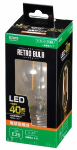 ヤザワ LDA4LGC2 LED電球 一般電球形 485lm（電球色相当）YAZAWA[LDA4LGC2] 返品種別A