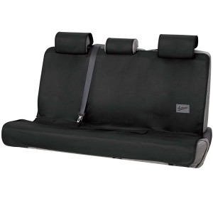BONFORM シートカバー　ファインテックスEX　防水・撥水　枕カバー付後席シートベルト対応　後席用　（ブラック） 4092-28BK返品種別A