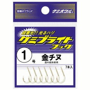 ルミカ A25401 ケミブライトフック金チヌ 1号(7本)LUMICA(日本化学発光) チヌ針[A25401ルミカ] 返品種別A