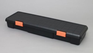アイリスオーヤマ HDB-1150ブラツク/オレンジ ハードBOX HDB-1150(ブラック/オレンジ)[HDB1150ブラツクオレンジ] 返品種別B