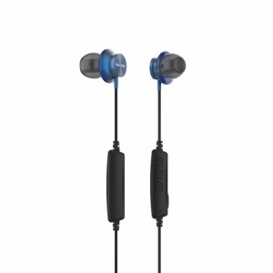 ナガオカ BT825BL Bluetooth対応カナル型ワイヤレスイヤホン（ブルー）NAGAOKA[BT825BL] 返品種別A