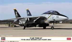 ハセガワ 1/72 F-14B トムキャット “VF-103 ジョリー ロジャース ラストフライト 2004”【02434】プラモデル  返品種別B