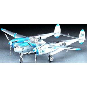 ハセガワ 1/48 P-38J ライトニング “ヴァージニア マリー”【JT1】プラモデル  返品種別B